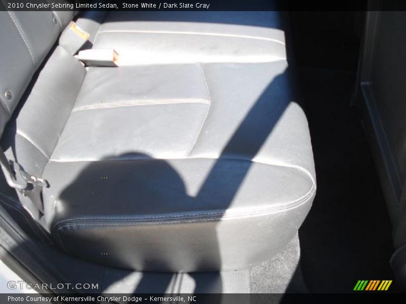 Stone White / Dark Slate Gray 2010 Chrysler Sebring Limited Sedan