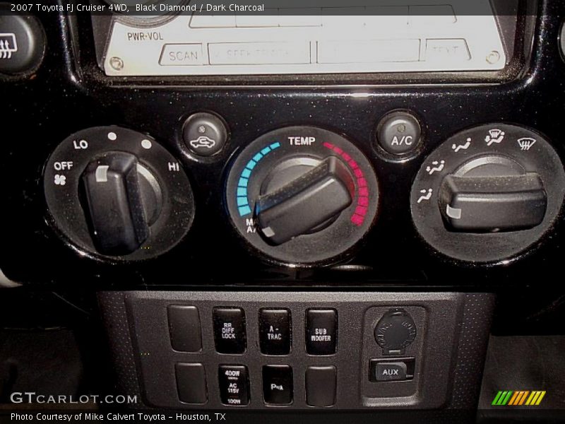 Black Diamond / Dark Charcoal 2007 Toyota FJ Cruiser 4WD