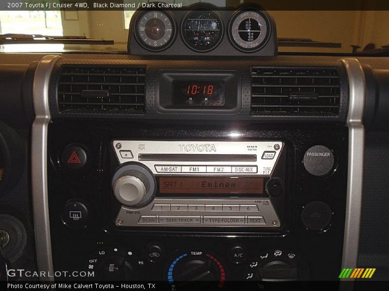Black Diamond / Dark Charcoal 2007 Toyota FJ Cruiser 4WD