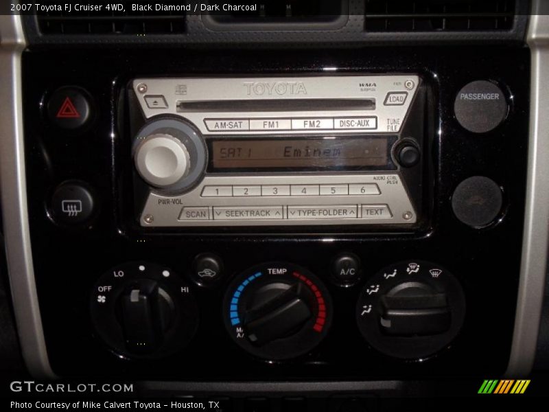 Black Diamond / Dark Charcoal 2007 Toyota FJ Cruiser 4WD