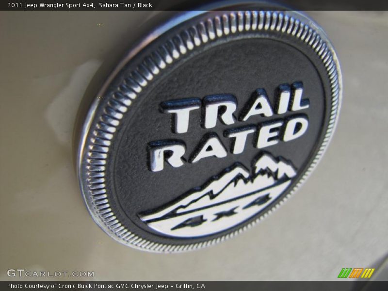 Sahara Tan / Black 2011 Jeep Wrangler Sport 4x4