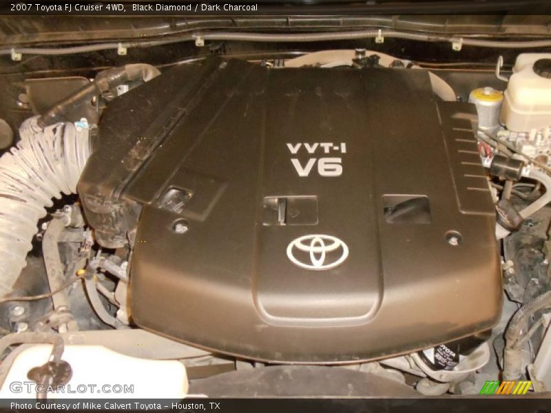 Black Diamond / Dark Charcoal 2007 Toyota FJ Cruiser 4WD