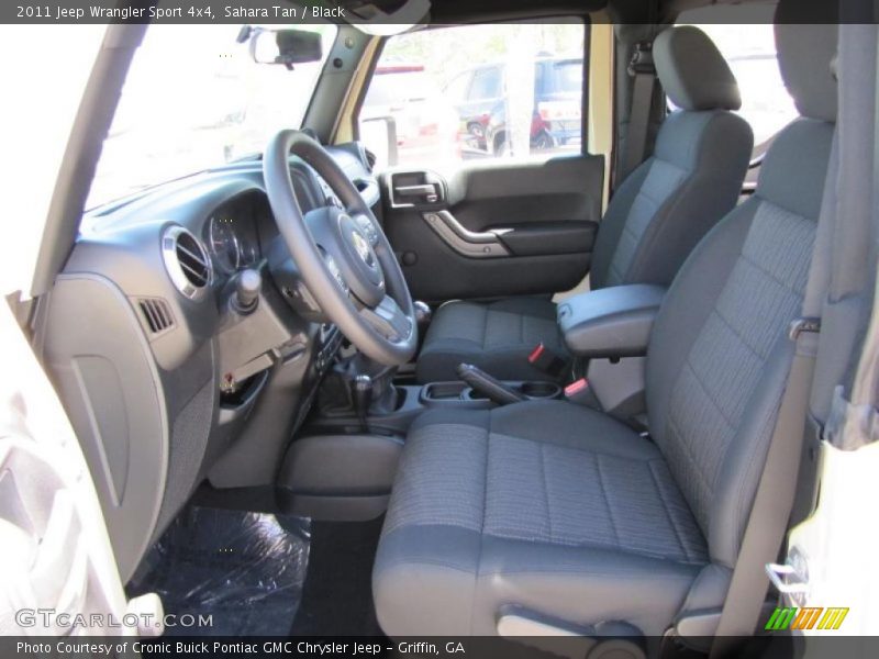 Sahara Tan / Black 2011 Jeep Wrangler Sport 4x4
