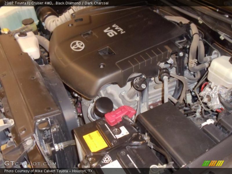 Black Diamond / Dark Charcoal 2007 Toyota FJ Cruiser 4WD
