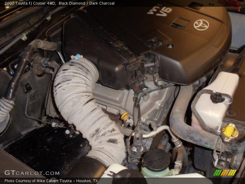 Black Diamond / Dark Charcoal 2007 Toyota FJ Cruiser 4WD