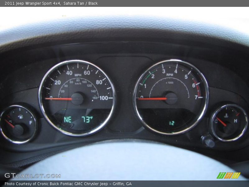 Sahara Tan / Black 2011 Jeep Wrangler Sport 4x4