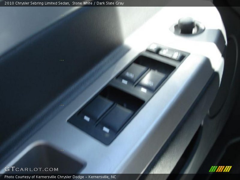 Stone White / Dark Slate Gray 2010 Chrysler Sebring Limited Sedan