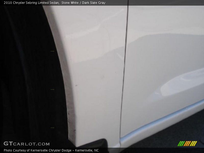 Stone White / Dark Slate Gray 2010 Chrysler Sebring Limited Sedan