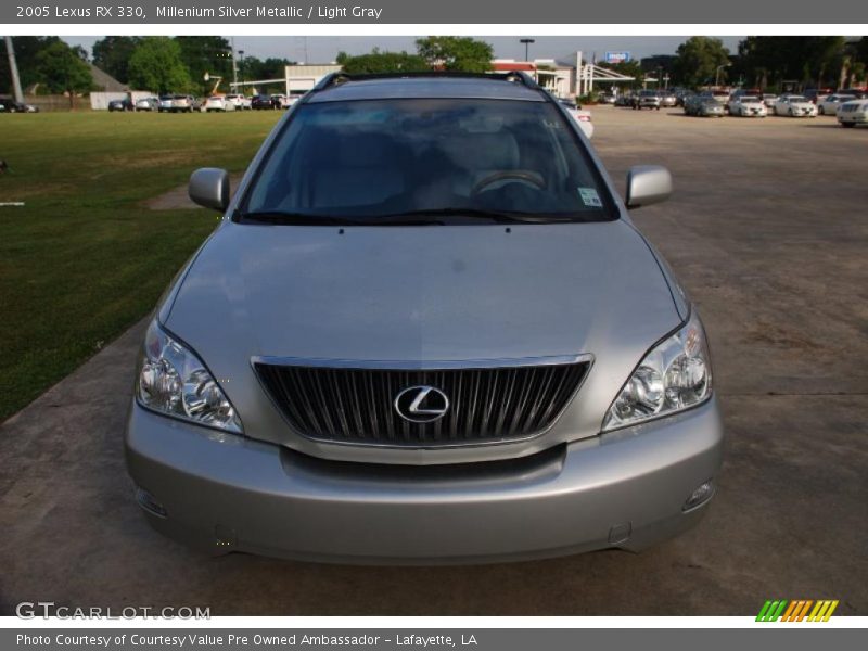 Millenium Silver Metallic / Light Gray 2005 Lexus RX 330