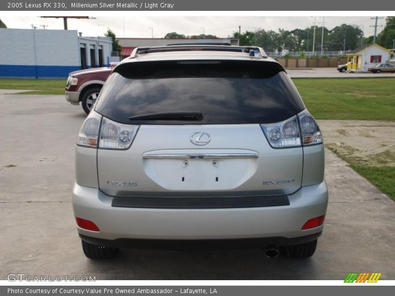 Millenium Silver Metallic / Light Gray 2005 Lexus RX 330