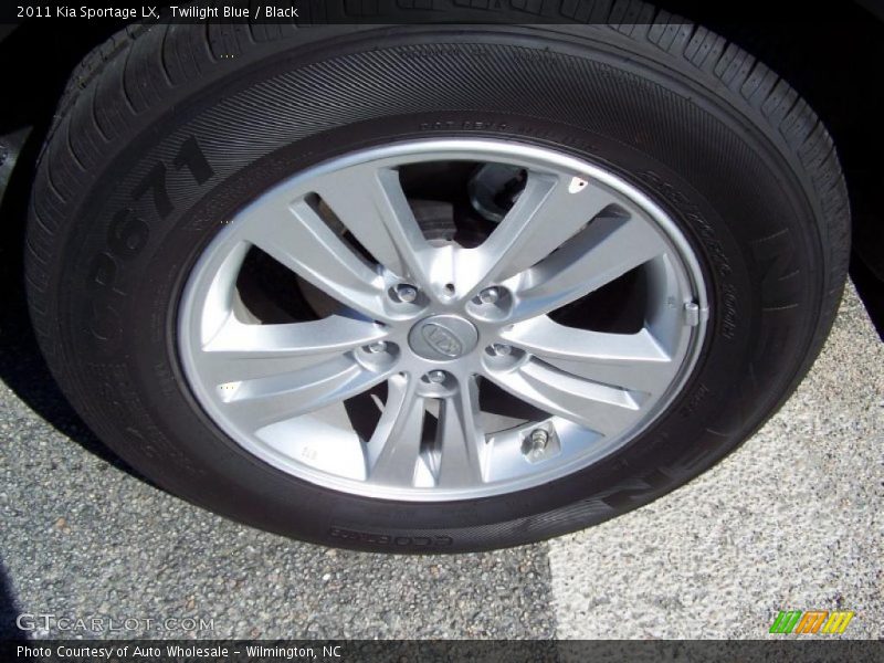 Twilight Blue / Black 2011 Kia Sportage LX
