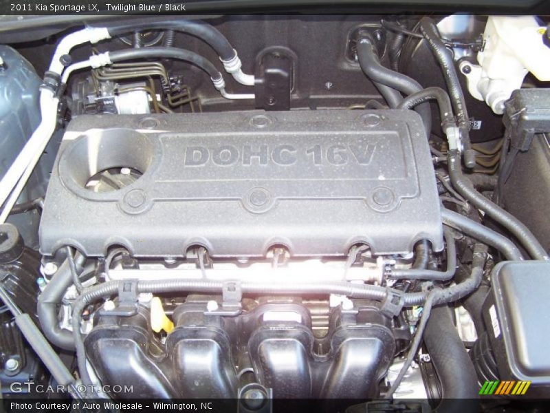 Twilight Blue / Black 2011 Kia Sportage LX