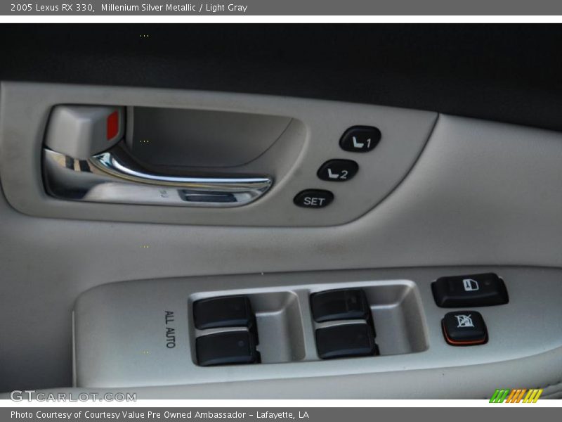 Millenium Silver Metallic / Light Gray 2005 Lexus RX 330