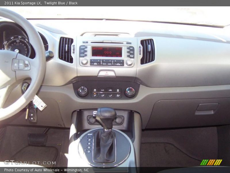 Twilight Blue / Black 2011 Kia Sportage LX