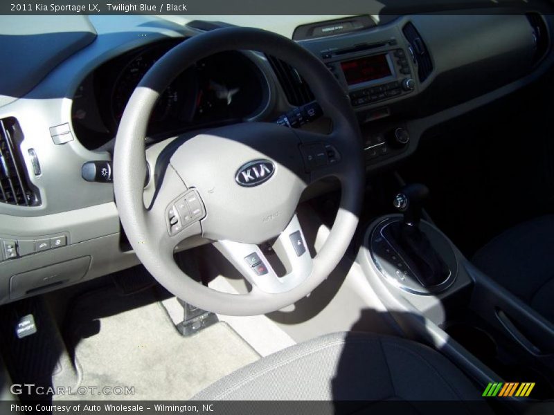 Twilight Blue / Black 2011 Kia Sportage LX