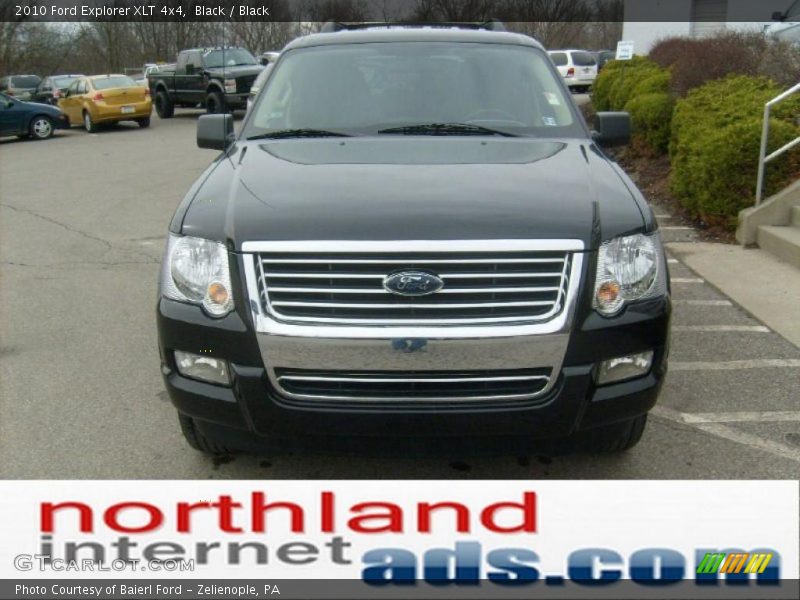 Black / Black 2010 Ford Explorer XLT 4x4