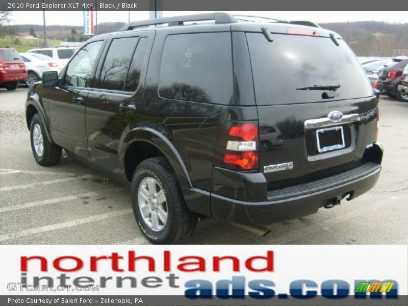 Black / Black 2010 Ford Explorer XLT 4x4