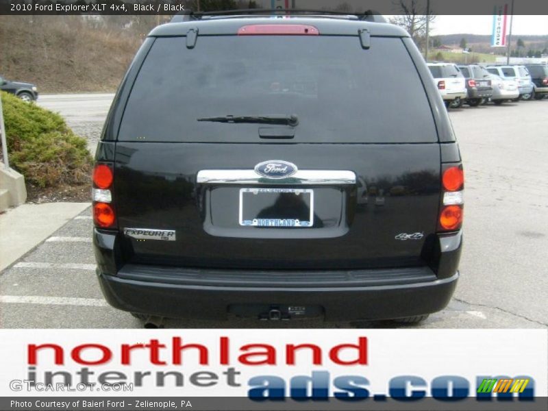 Black / Black 2010 Ford Explorer XLT 4x4