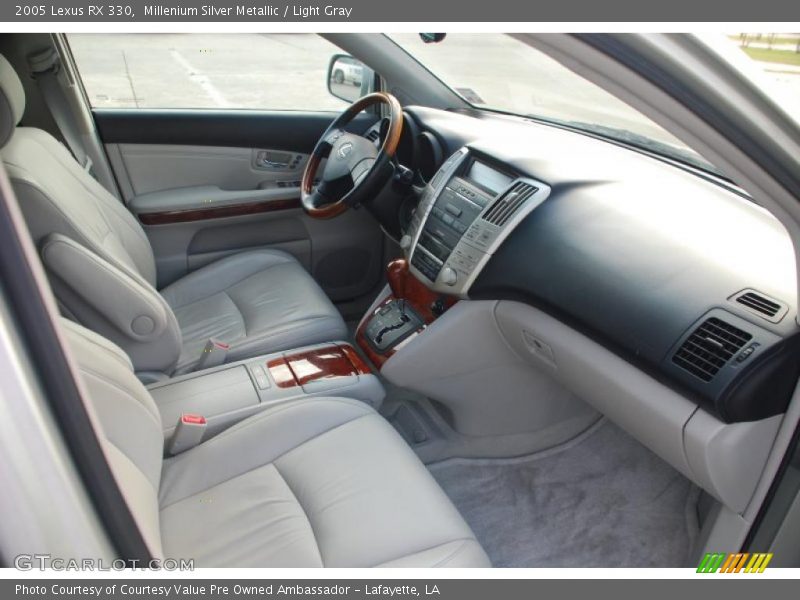 Millenium Silver Metallic / Light Gray 2005 Lexus RX 330
