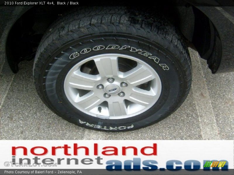 Black / Black 2010 Ford Explorer XLT 4x4