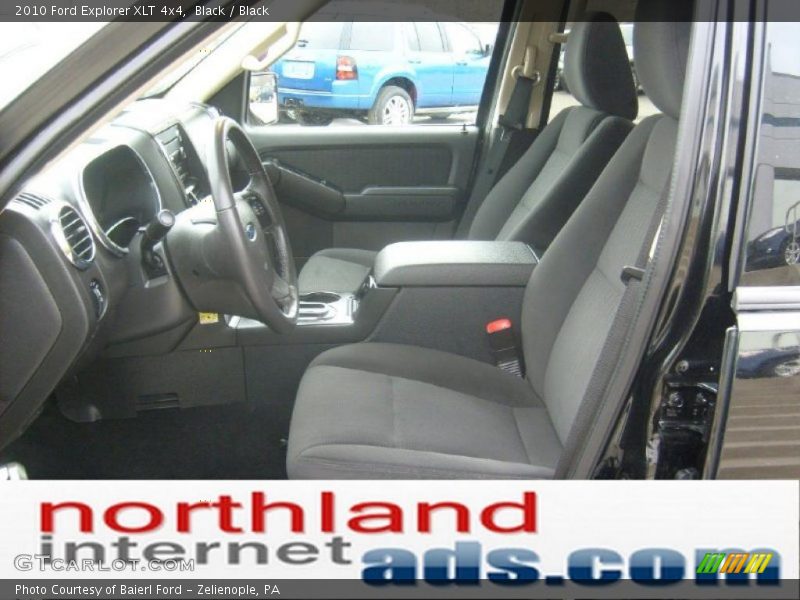 Black / Black 2010 Ford Explorer XLT 4x4