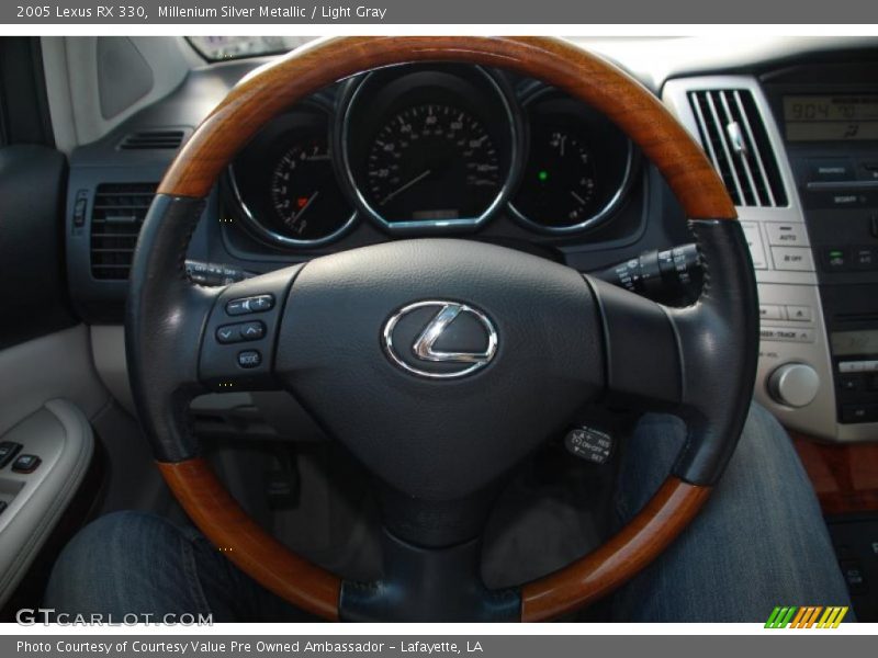 Millenium Silver Metallic / Light Gray 2005 Lexus RX 330