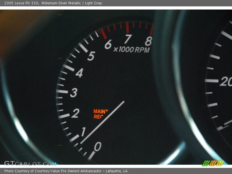 Millenium Silver Metallic / Light Gray 2005 Lexus RX 330