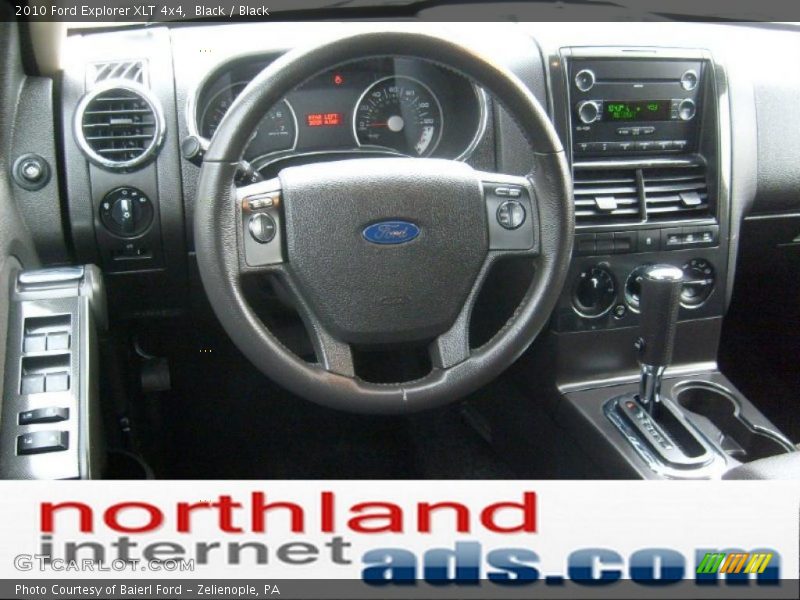 Black / Black 2010 Ford Explorer XLT 4x4