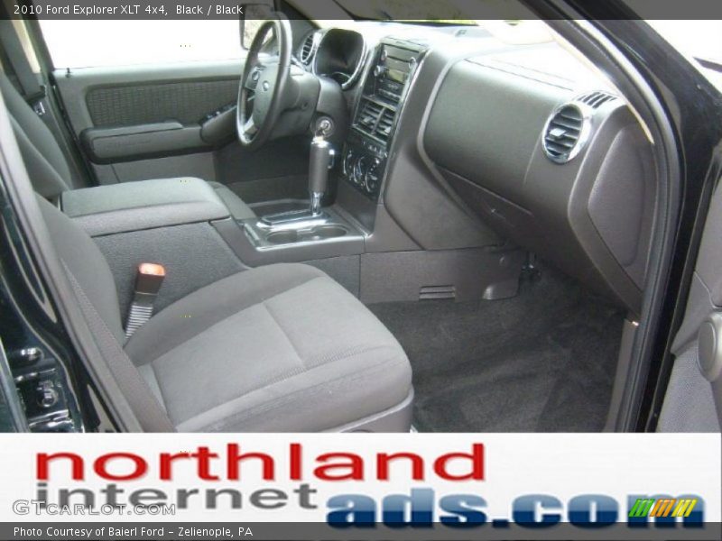 Black / Black 2010 Ford Explorer XLT 4x4
