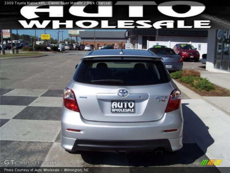Classic Silver Metallic / Dark Charcoal 2009 Toyota Matrix XRS