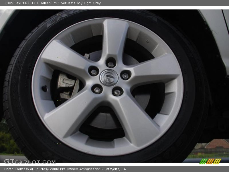 Millenium Silver Metallic / Light Gray 2005 Lexus RX 330