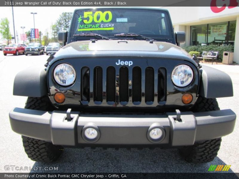 Black / Black 2011 Jeep Wrangler Call of Duty: Black Ops Edition 4x4
