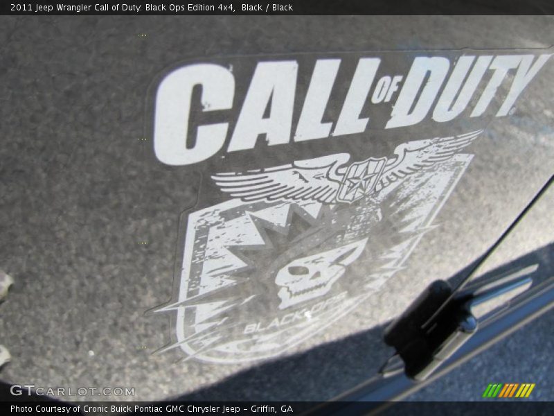 Black / Black 2011 Jeep Wrangler Call of Duty: Black Ops Edition 4x4