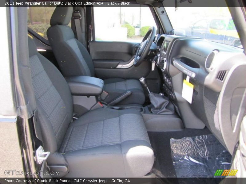  2011 Wrangler Call of Duty: Black Ops Edition 4x4 Black Interior
