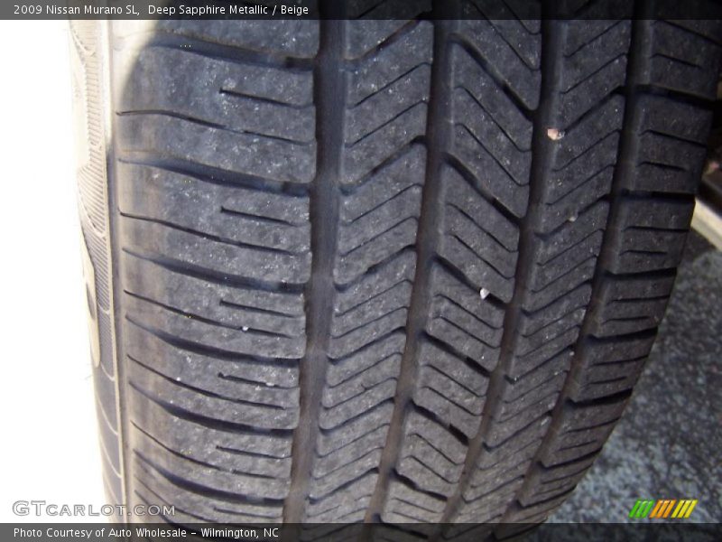 Deep Sapphire Metallic / Beige 2009 Nissan Murano SL