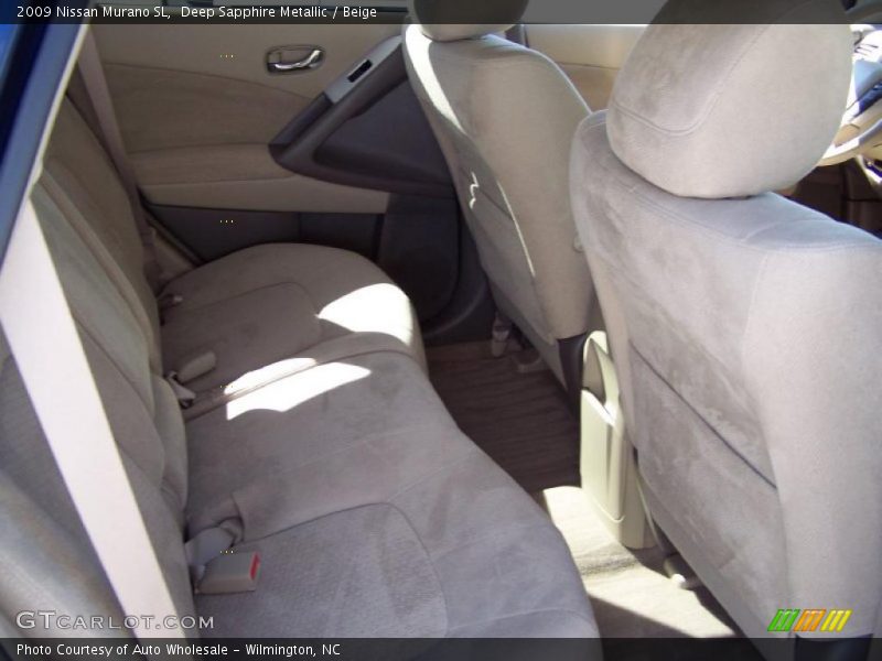 Deep Sapphire Metallic / Beige 2009 Nissan Murano SL