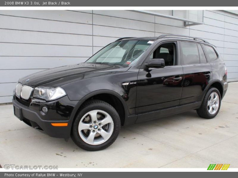 Jet Black / Black 2008 BMW X3 3.0si