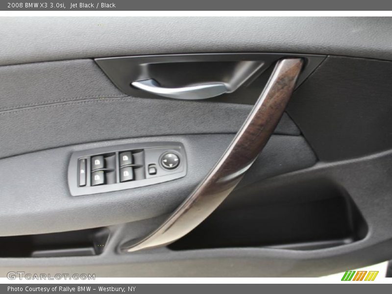 Jet Black / Black 2008 BMW X3 3.0si