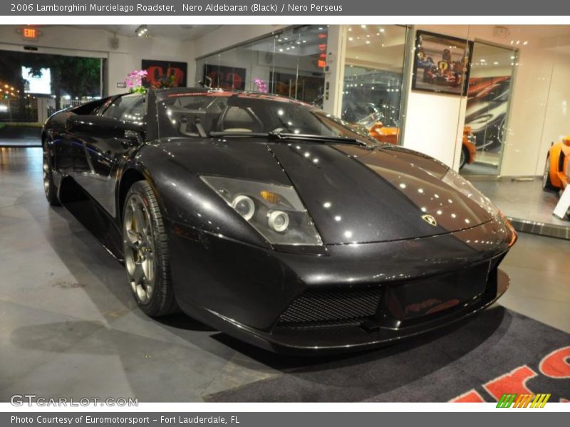 Front 3/4 View of 2006 Murcielago Roadster