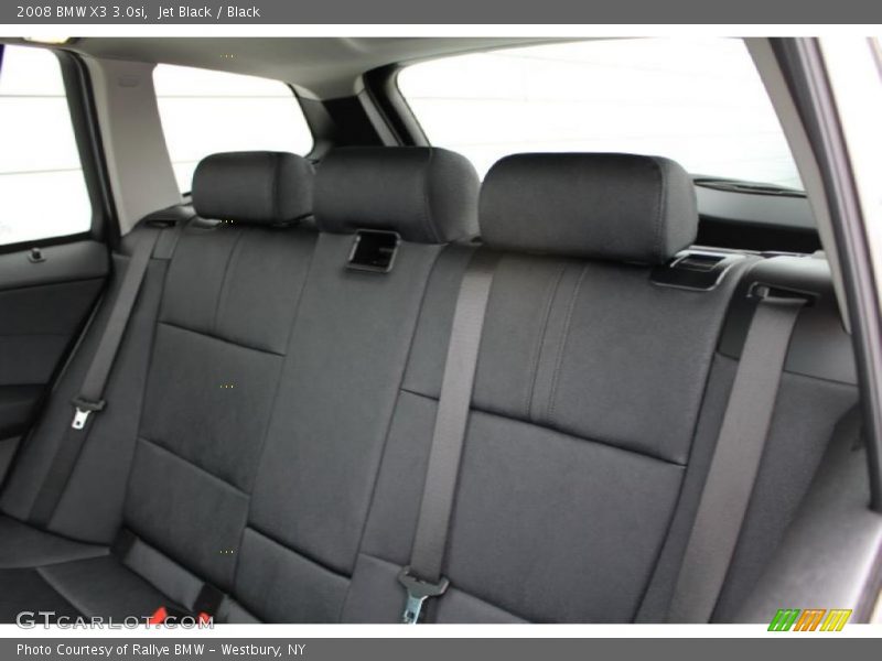 Jet Black / Black 2008 BMW X3 3.0si