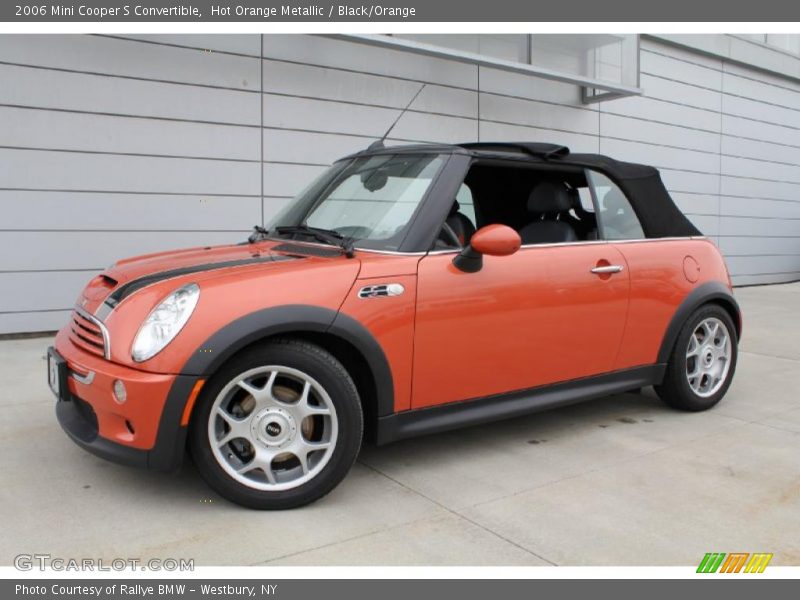  2006 Cooper S Convertible Hot Orange Metallic