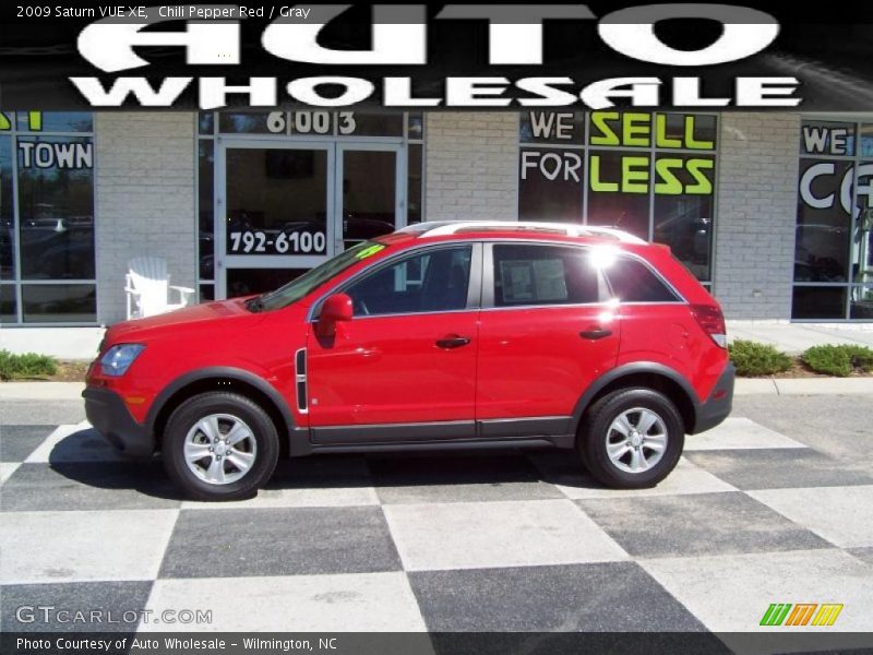 Chili Pepper Red / Gray 2009 Saturn VUE XE