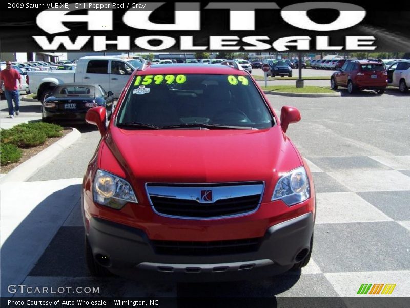 Chili Pepper Red / Gray 2009 Saturn VUE XE