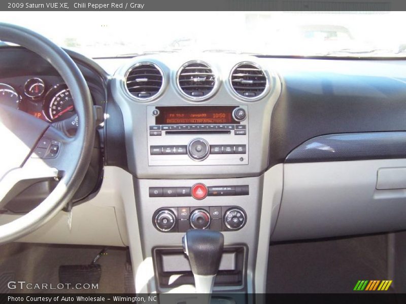 Controls of 2009 VUE XE