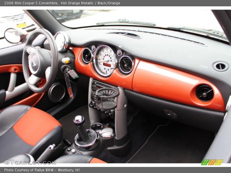 Dashboard of 2006 Cooper S Convertible