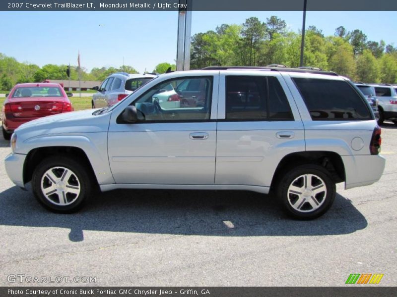 Moondust Metallic / Light Gray 2007 Chevrolet TrailBlazer LT