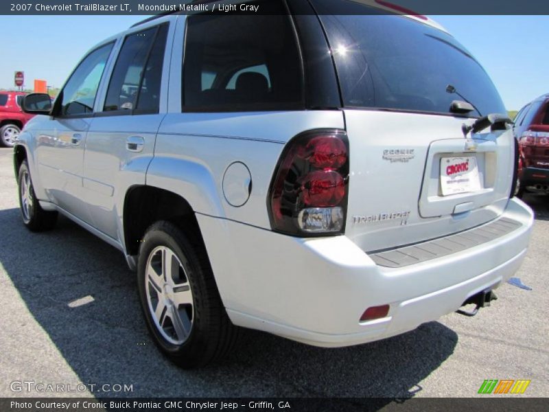 Moondust Metallic / Light Gray 2007 Chevrolet TrailBlazer LT