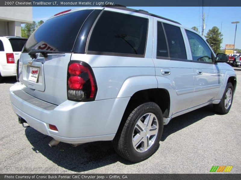 Moondust Metallic / Light Gray 2007 Chevrolet TrailBlazer LT