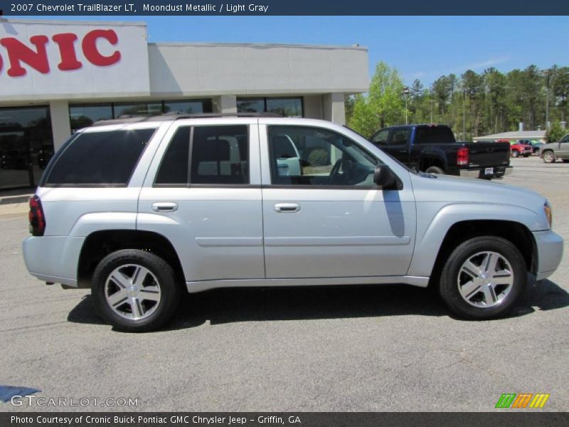 Moondust Metallic / Light Gray 2007 Chevrolet TrailBlazer LT