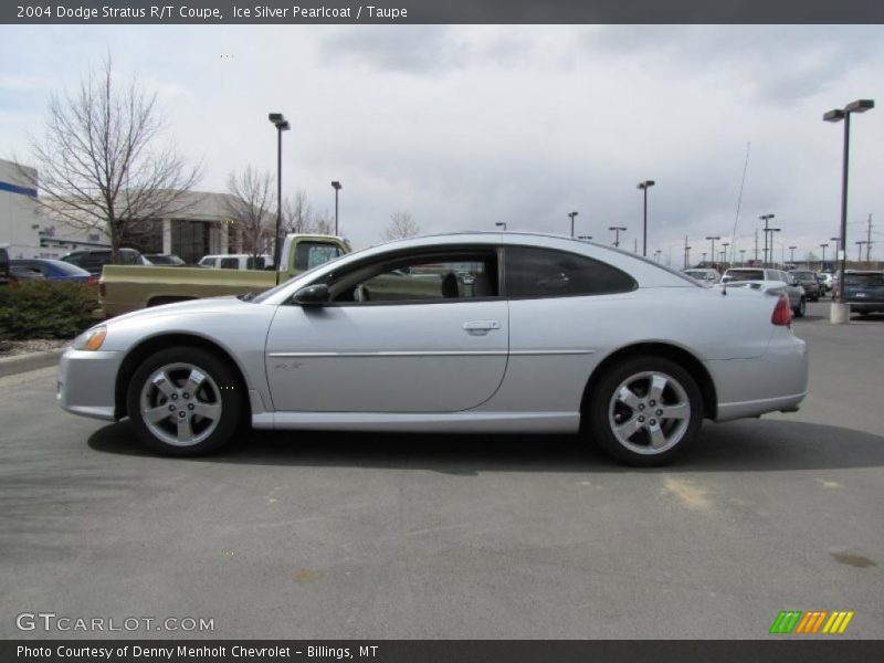 Ice Silver Pearlcoat / Taupe 2004 Dodge Stratus R/T Coupe
